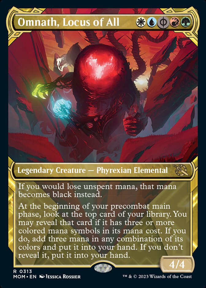 Omnath, Locus of All - Showcase - Foil