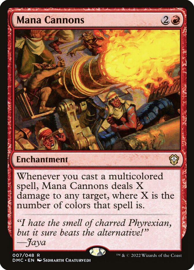 Mana Cannons - Foil