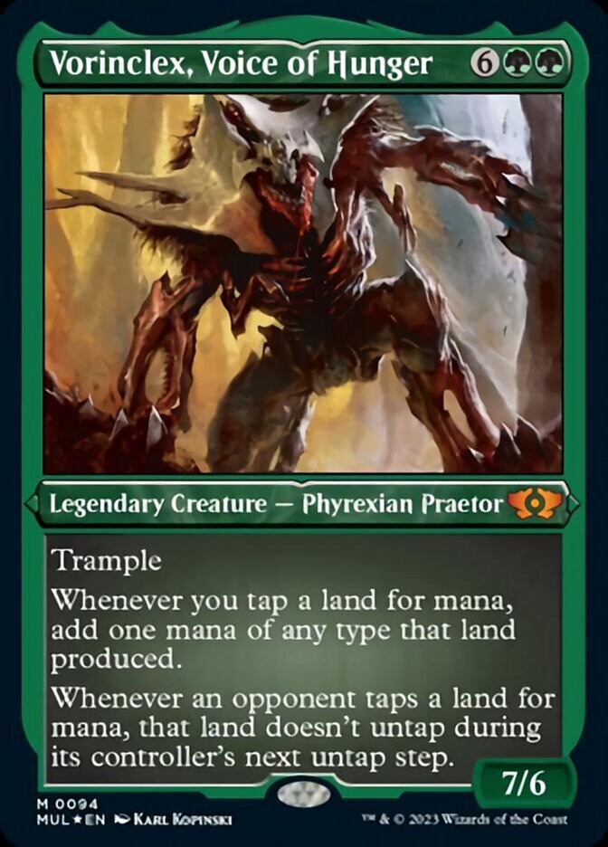 Vorinclex, Voice of Hunger - Etched - Foil
