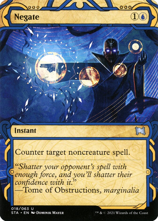 Negate - Borderless - Foil
