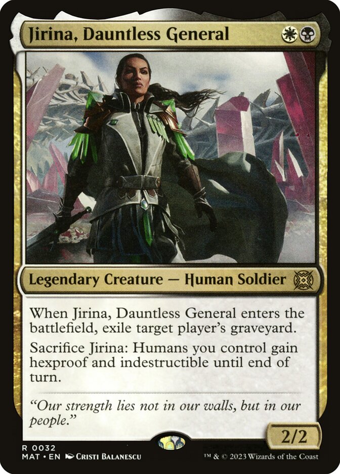 Jirina, Dauntless General - Foil