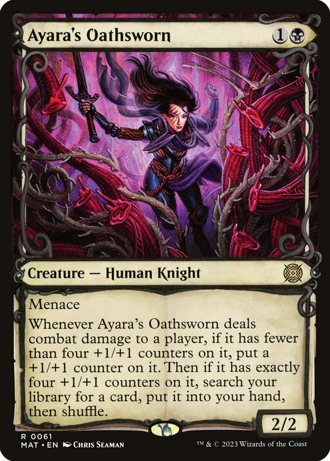 Ayara's Oathsworn - Showcase - Foil