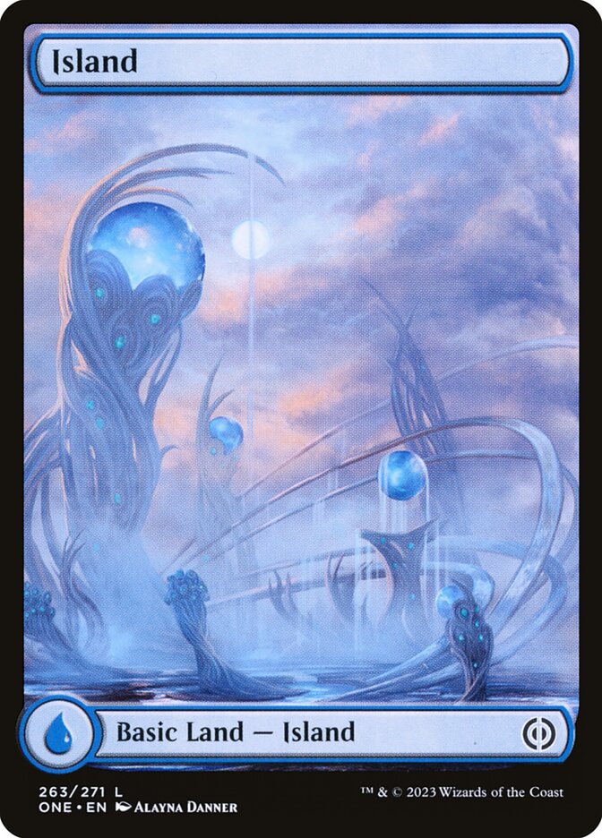 Island - Full Art - Foil