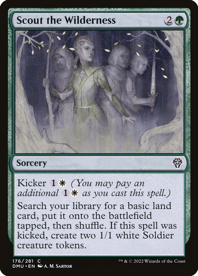 Scout the Wilderness - Foil