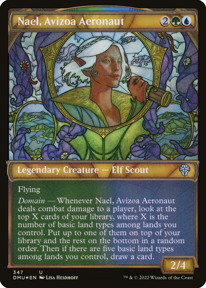 Nael, Avizoa Aeronaut - Textured - Foil