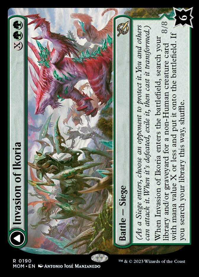 Invasion of Ikoria // Zilortha, Apex of Ikoria - Foil