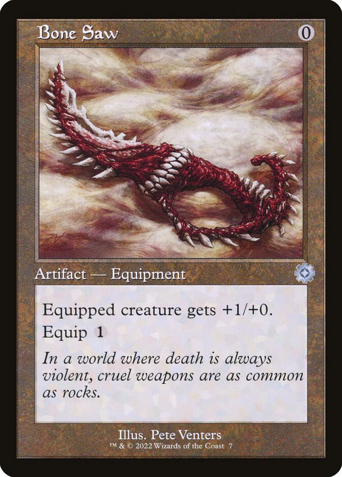 Bone Saw - Foil