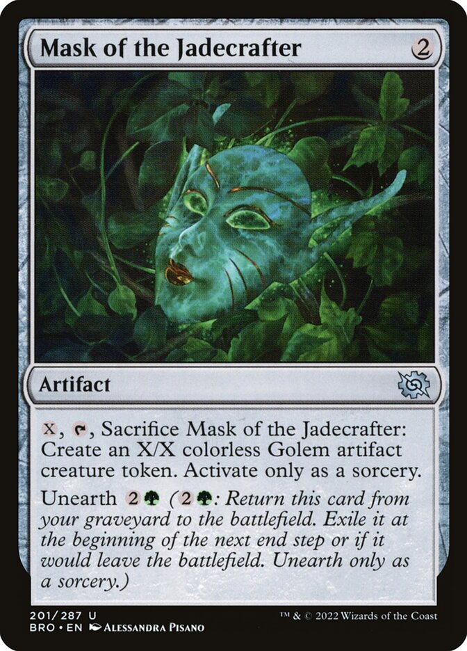 Mask of the Jadecrafter - Foil