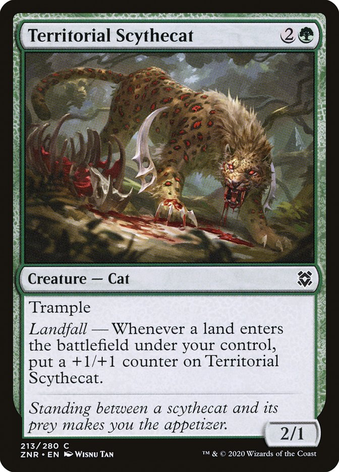 Territorial Scythecat - Foil