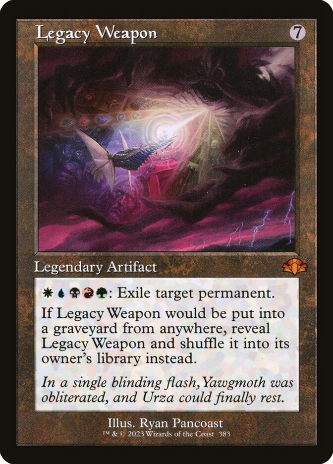 Legacy Weapon - Retro Frame - Foil