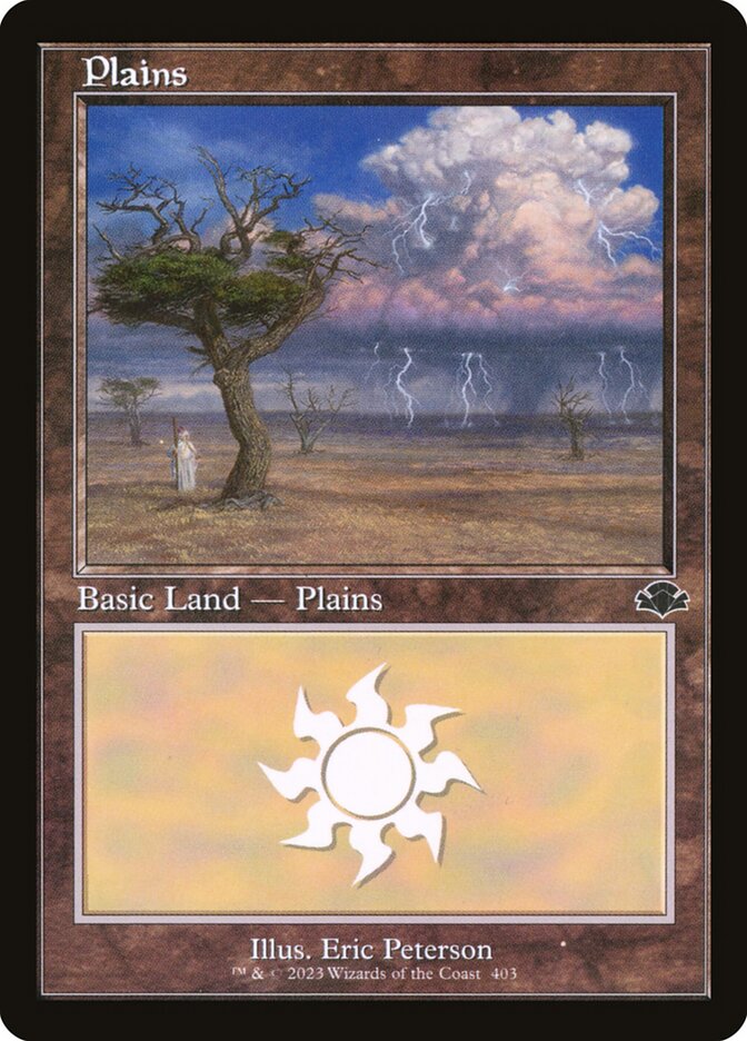 Plains - Retro Frame - Foil