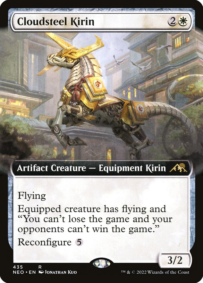 Cloudsteel Kirin - Extended Art - Foil