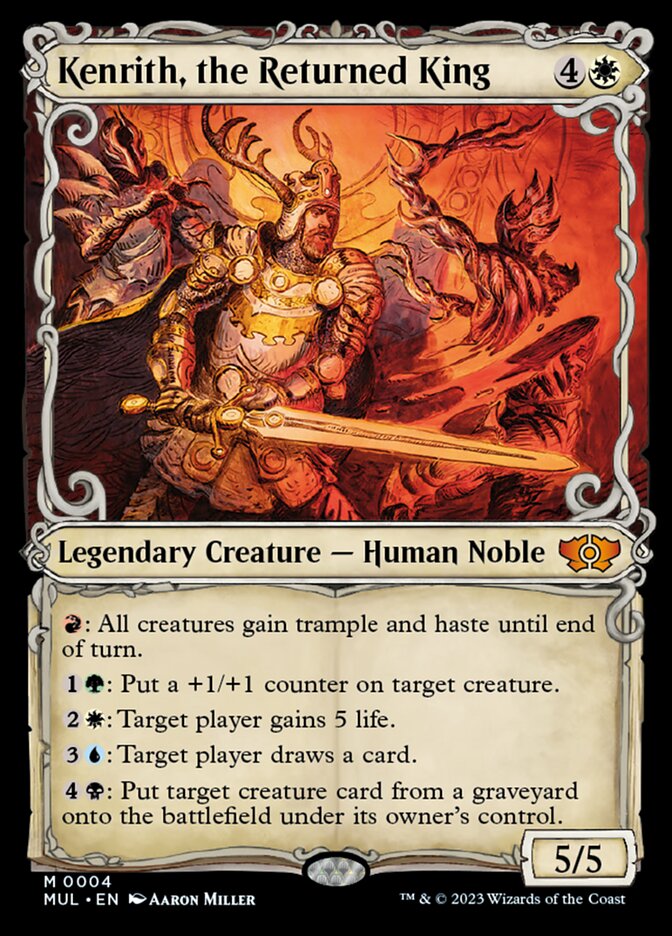 Kenrith, the Returned King - Showcase
