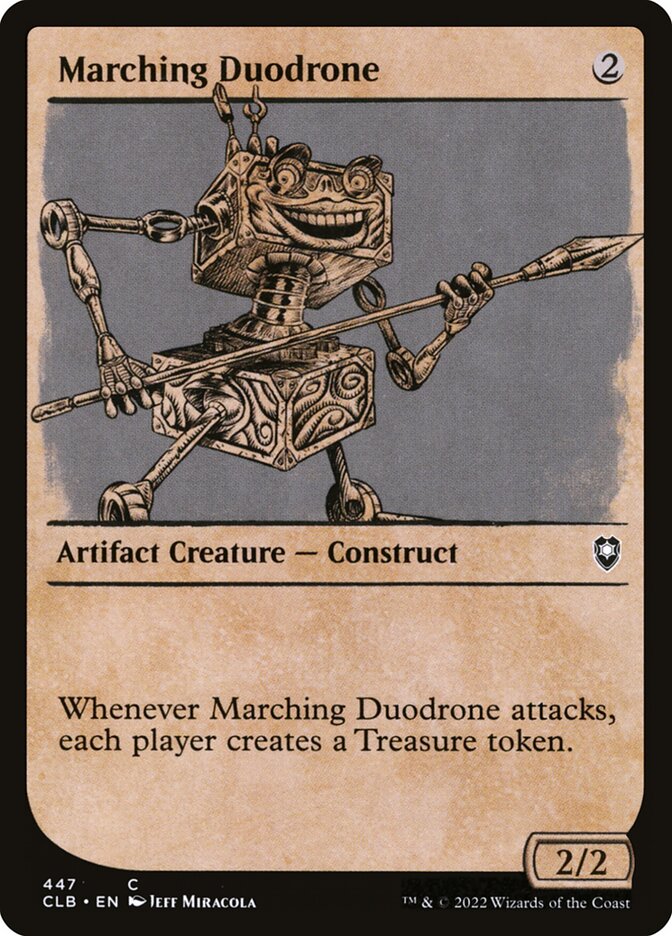 Marching Duodrone - Showcase - Foil