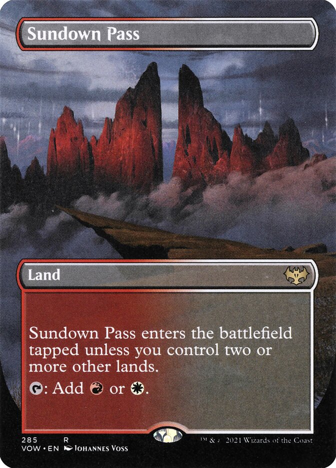 Sundown Pass - Borderless