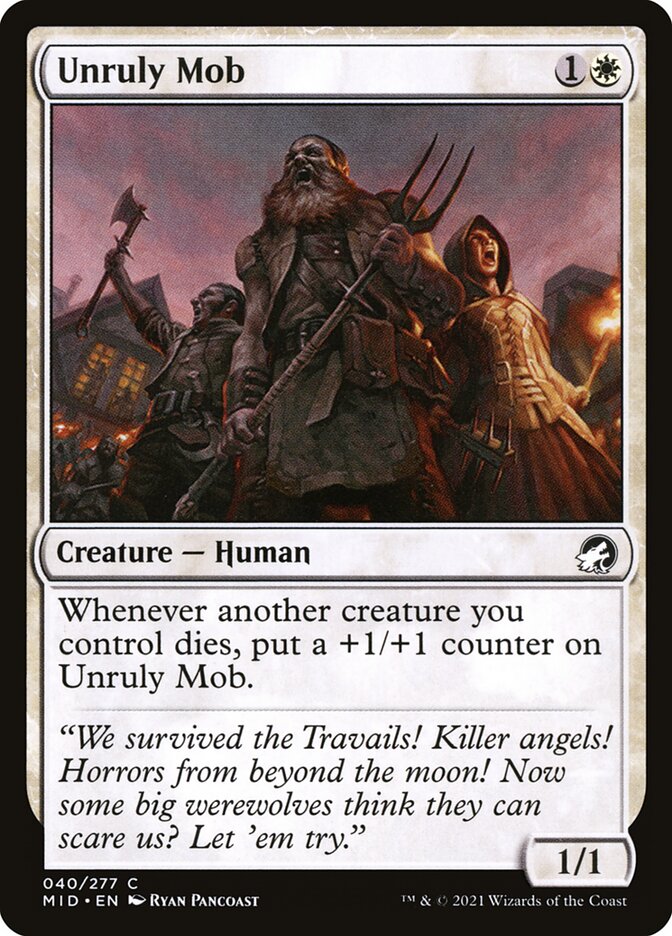Unruly Mob - Foil