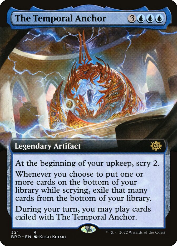 The Temporal Anchor - Extended Art - Foil