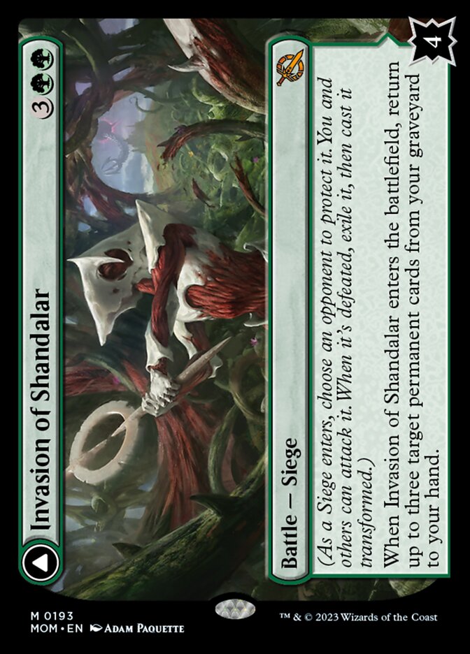 Invasion of Shandalar // Leyline Surge - Foil
