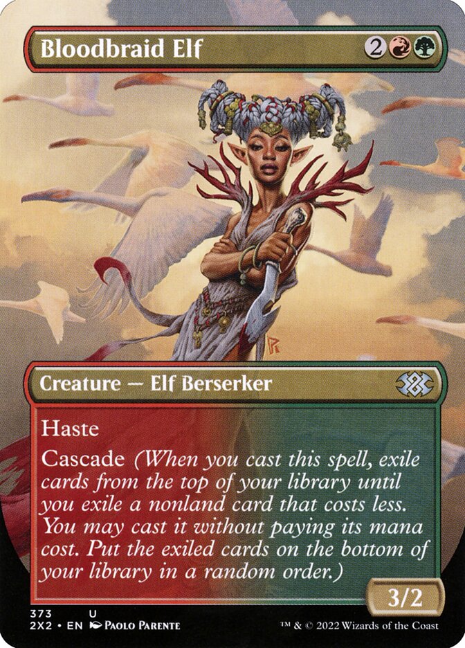 Bloodbraid Elf - Borderless - Foil