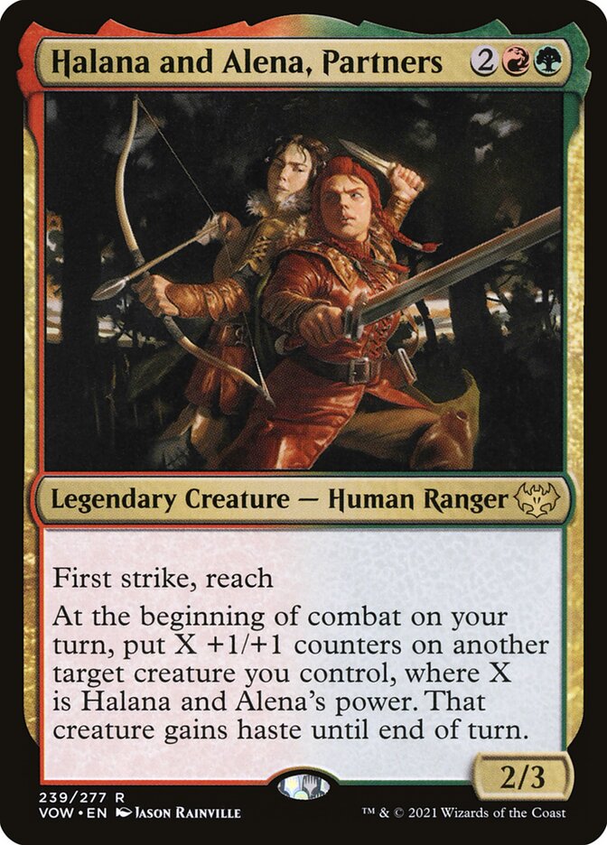 Halana and Alena, Partners - Foil