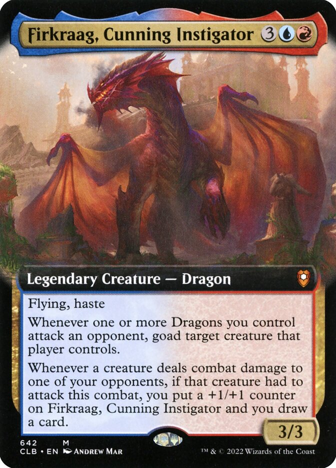 Firkraag, Cunning Instigator - Extended Art