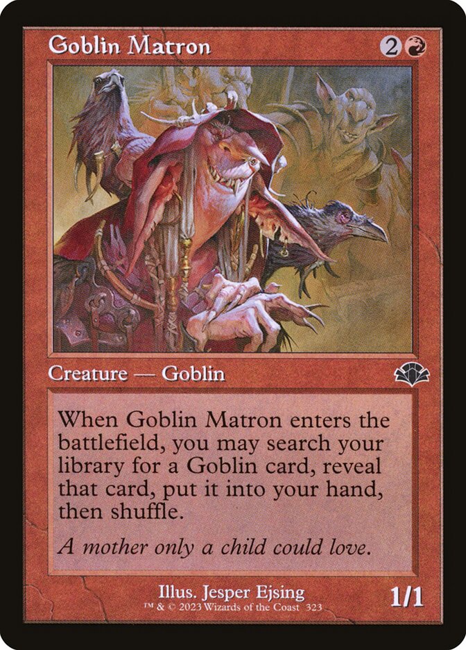 Goblin Matron - Retro Frame