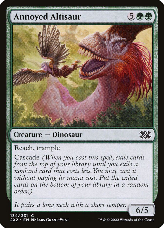 Annoyed Altisaur - Foil