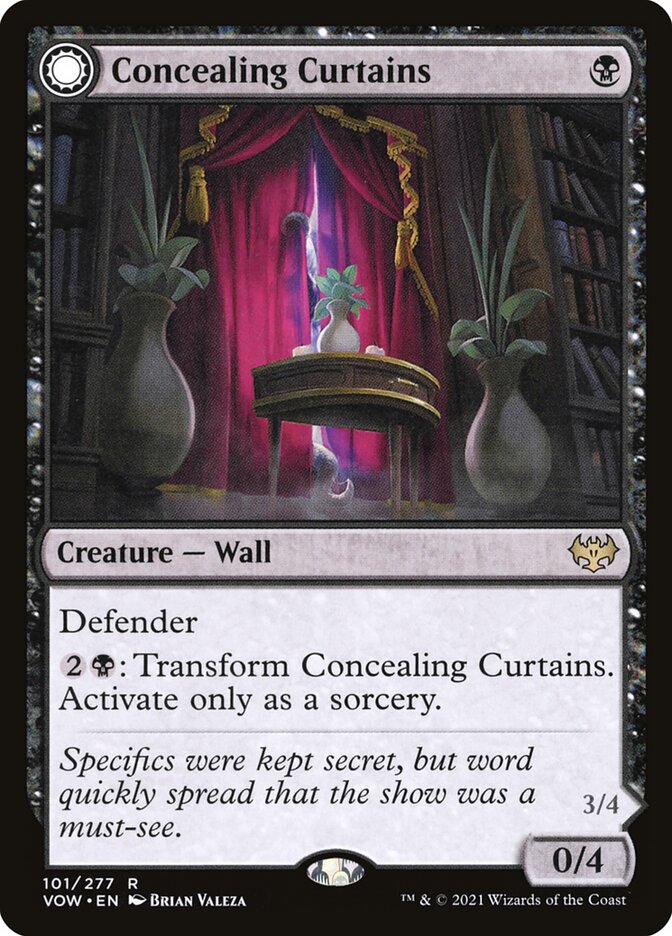 Concealing Curtains // Revealing Eye - Foil