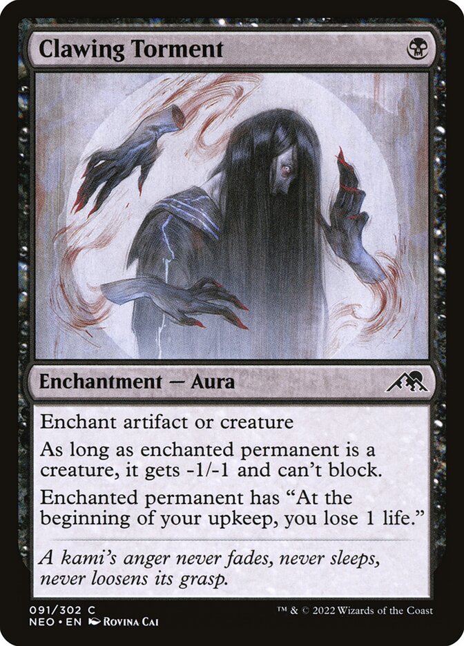 Clawing Torment - Foil