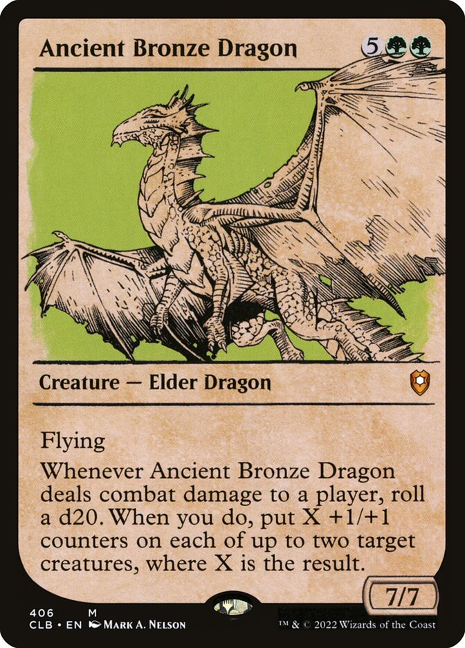 Ancient Bronze Dragon - Showcase - Foil