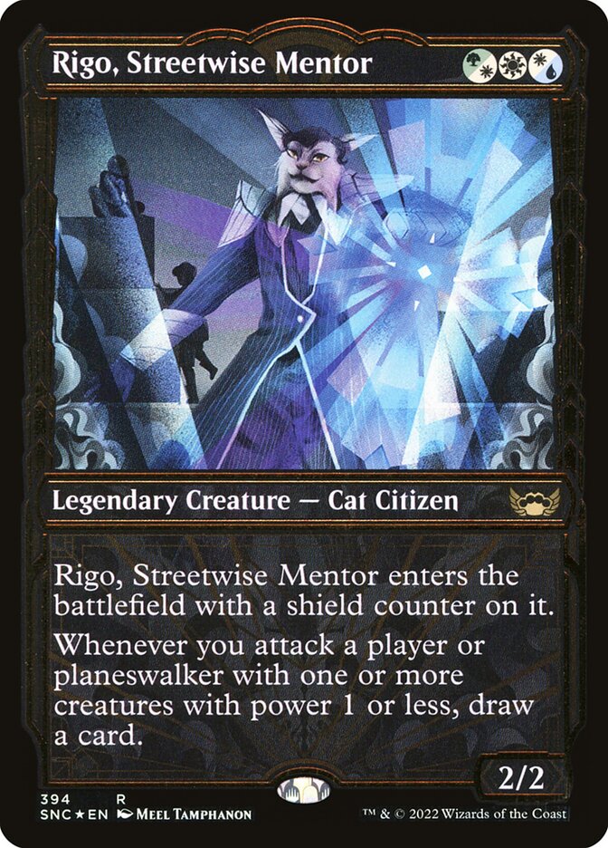 Rigo, Streetwise Mentor - Gilded - Foil