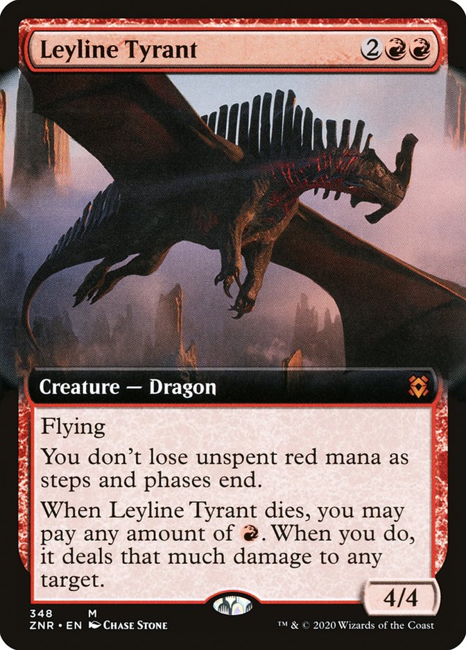 Leyline Tyrant - Extended Art
