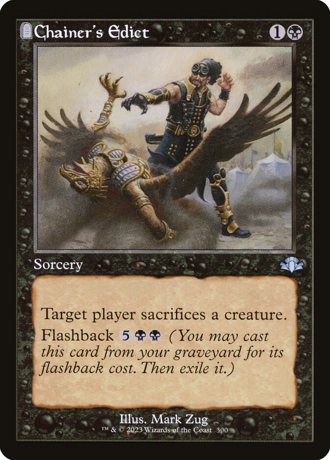 Chainer's Edict - Retro Frame
