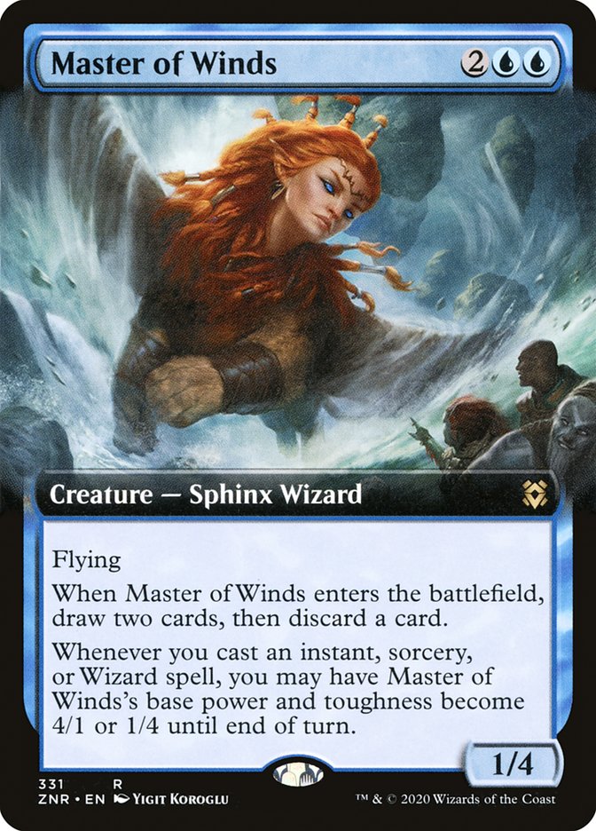 Master of Winds - Extended Art - Foil