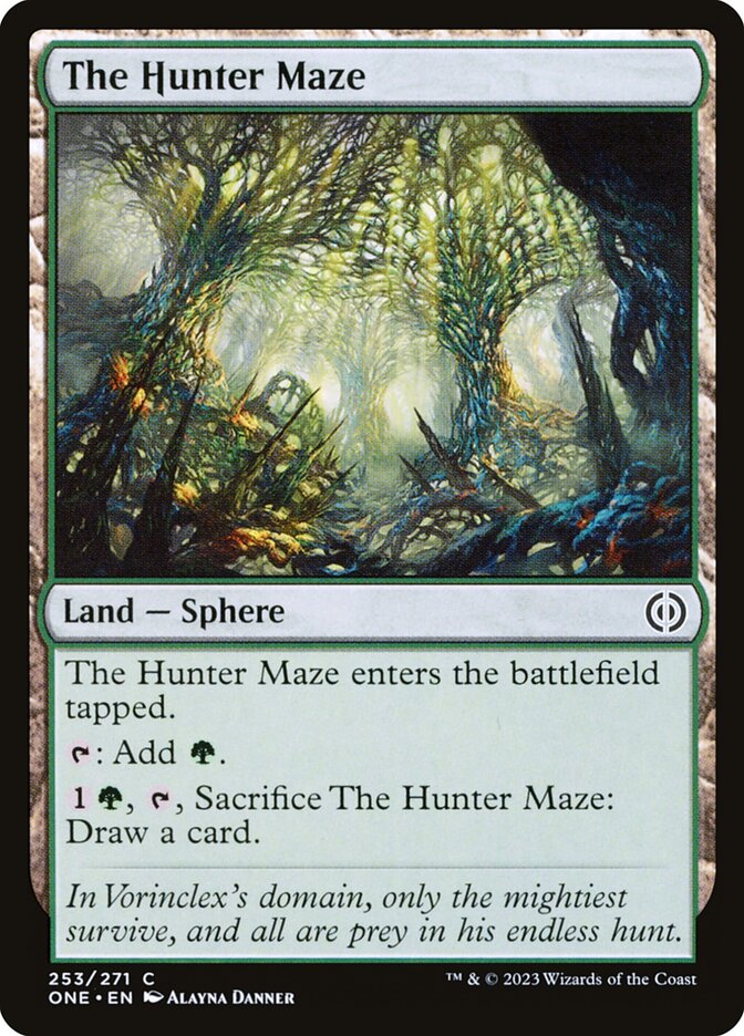 The Hunter Maze - Foil