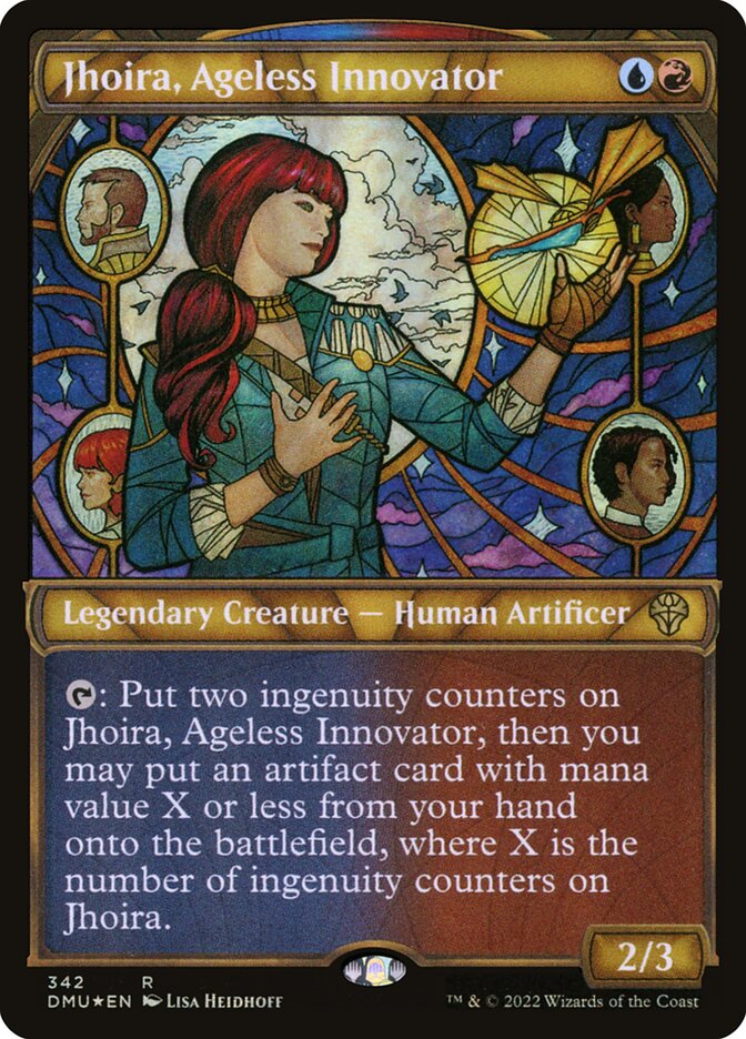 Jhoira, Ageless Innovator - Textured - Foil