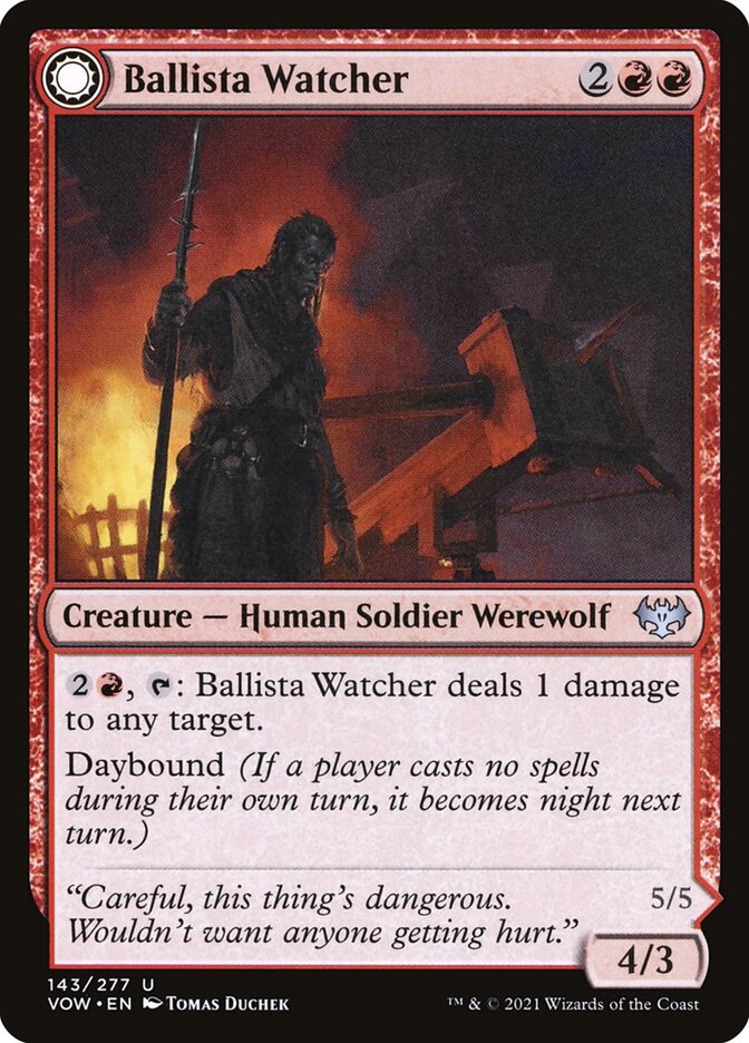 Ballista Watcher // Ballista Wielder - Foil