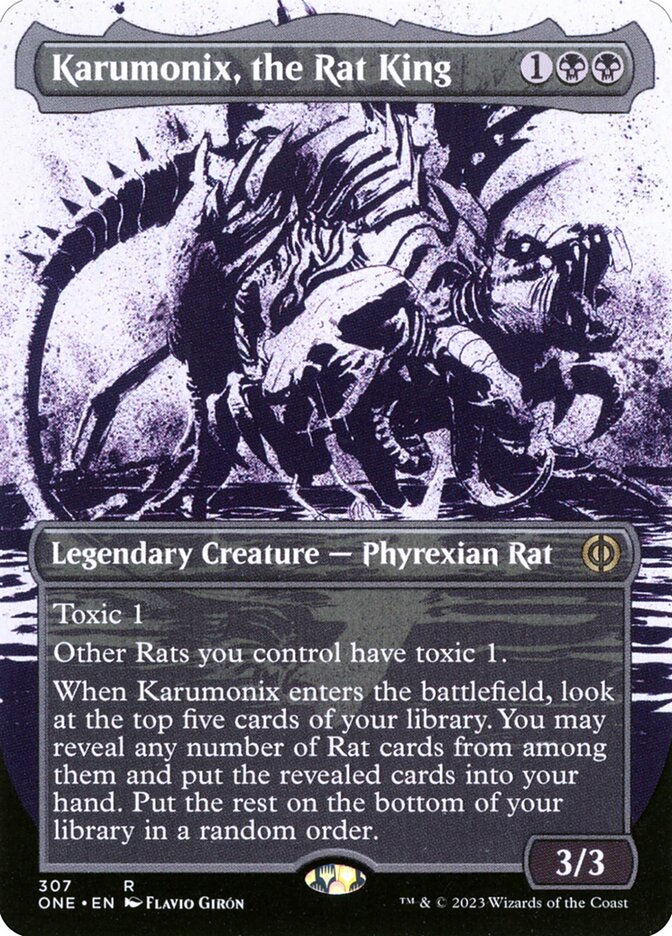 Karumonix, the Rat King - Borderless - Foil