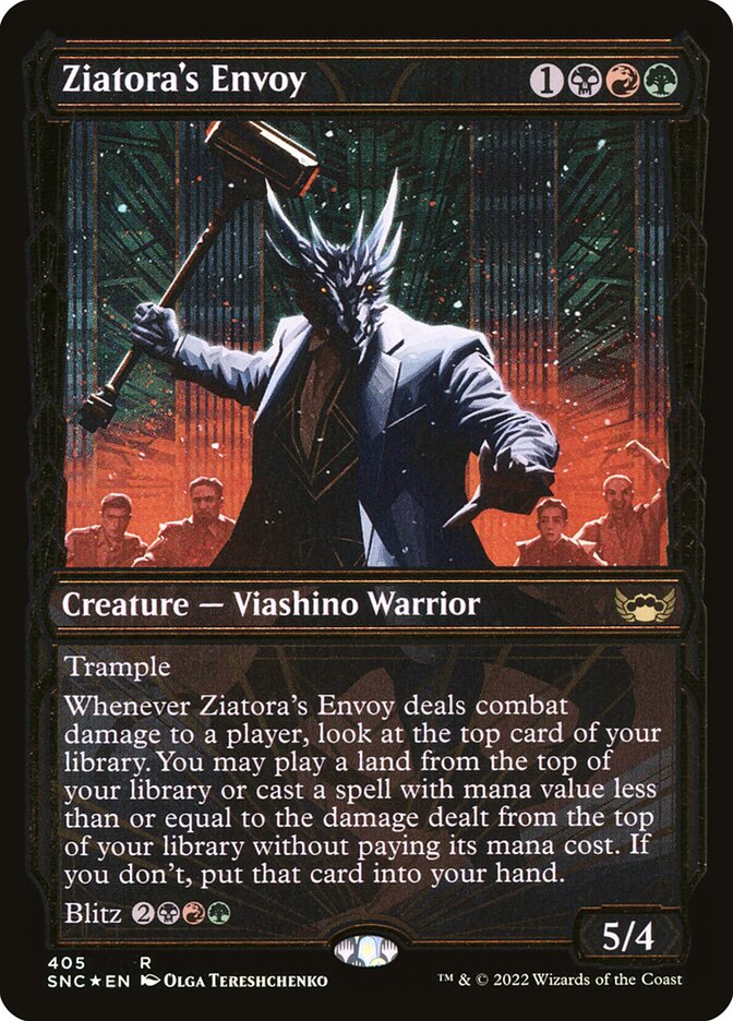 Ziatora's Envoy - Gilded - Foil