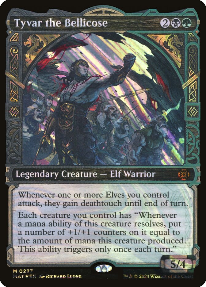 Tyvar the Bellicose - Halo Foil