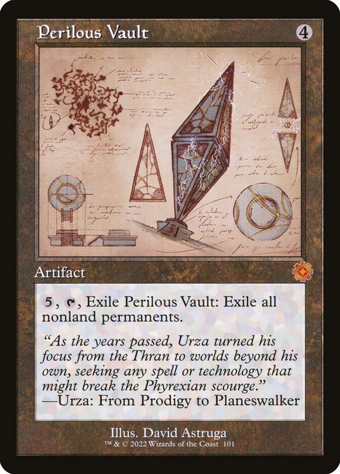 Perilous Vault - Schematic - Foil
