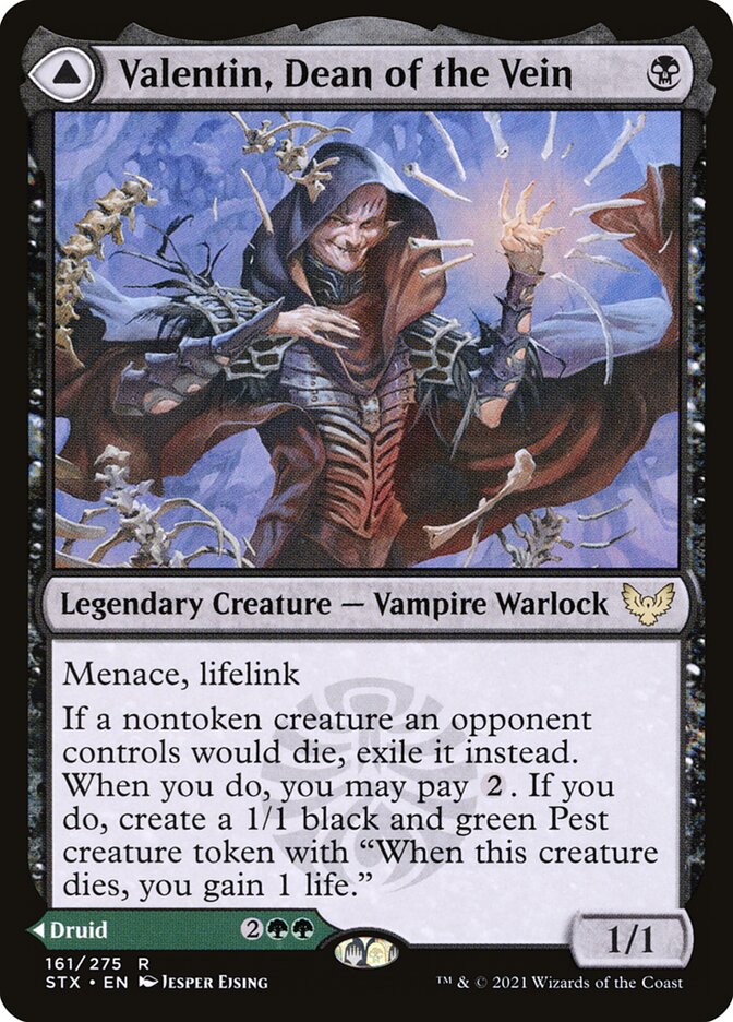Valentin, Dean of the Vein // Lisette, Dean of the Root - Foil