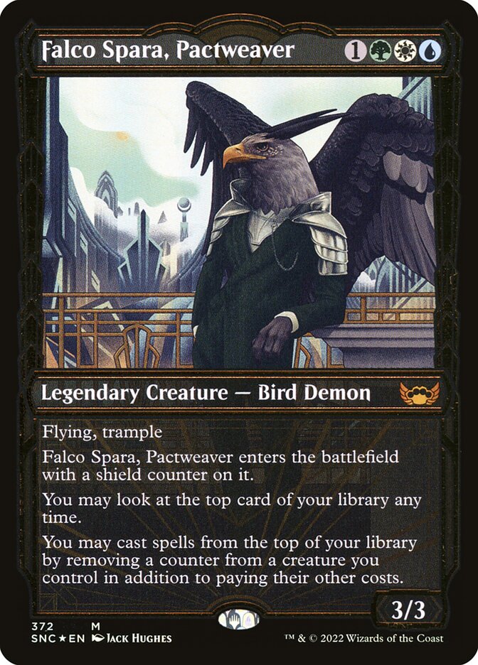 Falco Spara, Pactweaver - Gilded - Foil