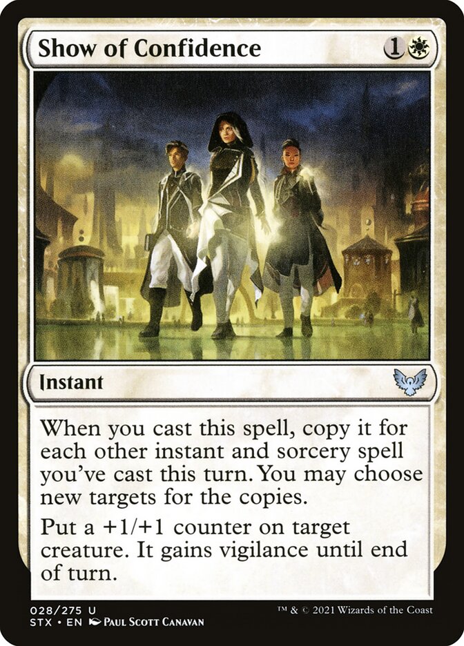 Show of Confidence - Foil
