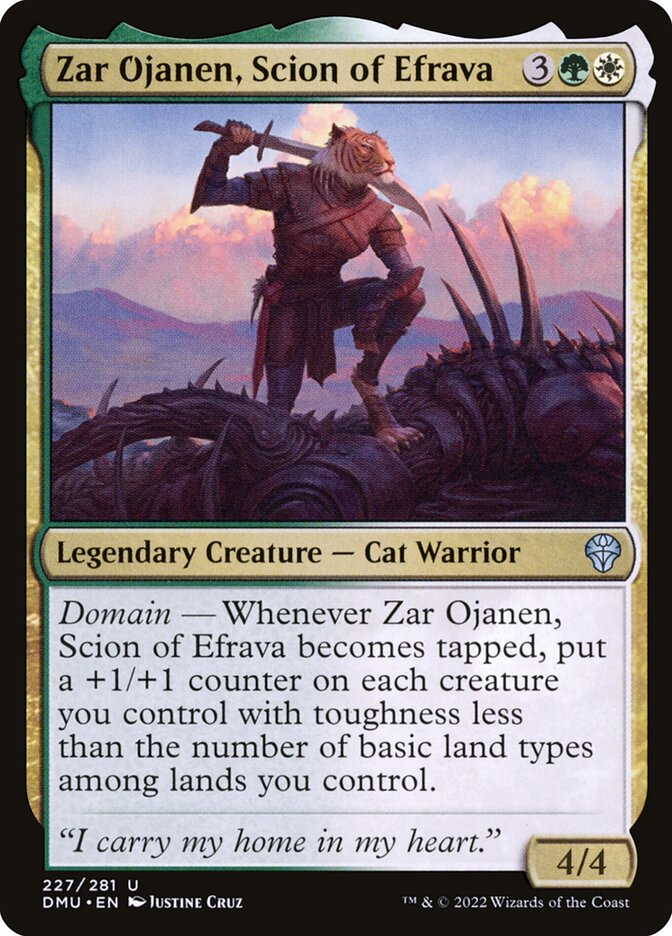 Zar Ojanen, Scion of Efrava - Foil