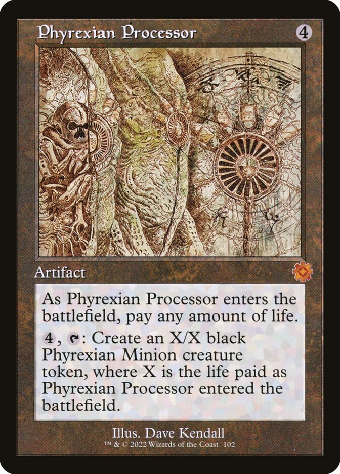 Phyrexian Processor - Schematic - Foil