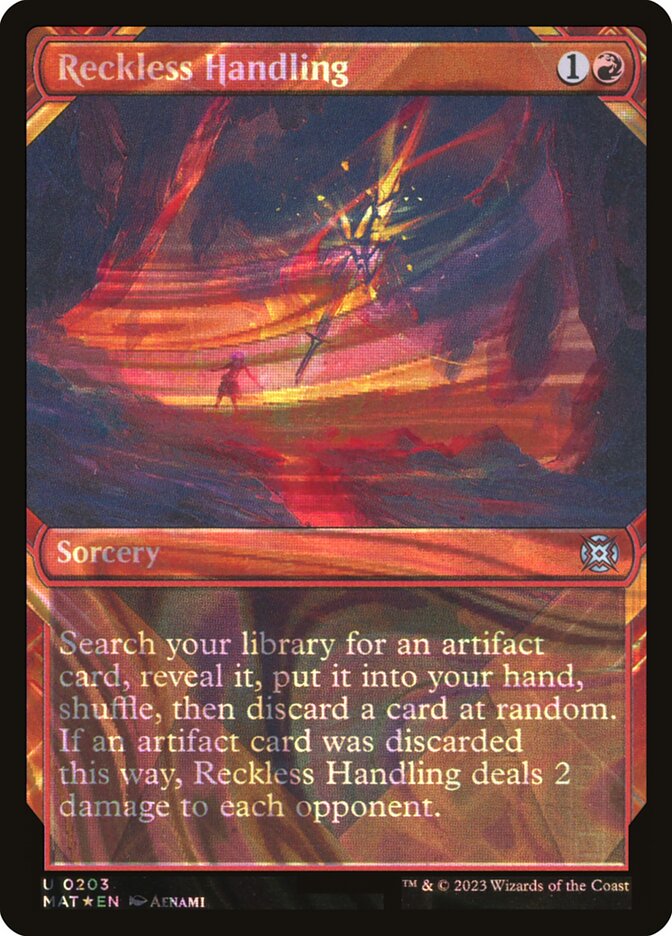 Reckless Handling - Halo Foil