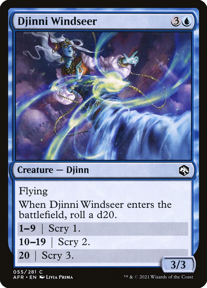 Djinni Windseer - Foil