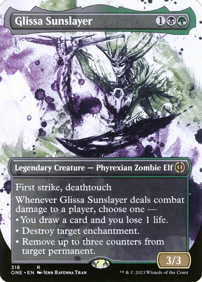 Glissa Sunslayer - Borderless - Foil