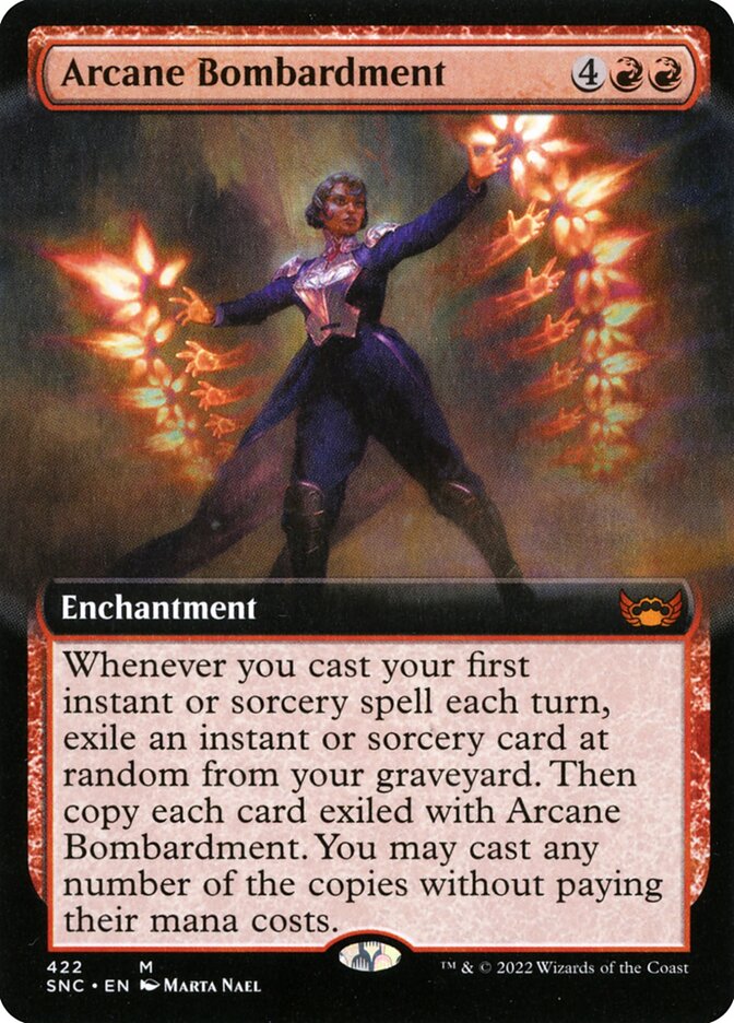 Arcane Bombardment - Extended Art - Foil